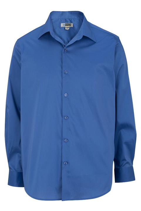 1033 - Edwards Men's Long Sleeve Spread Collar Dress Shirt