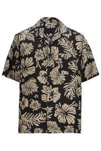 1036 - Edwards Hibiscus 2 Color Camp Shirt