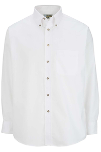 1280 - Edwards Men's Long Sleeve Easy Care Poplin Shirt