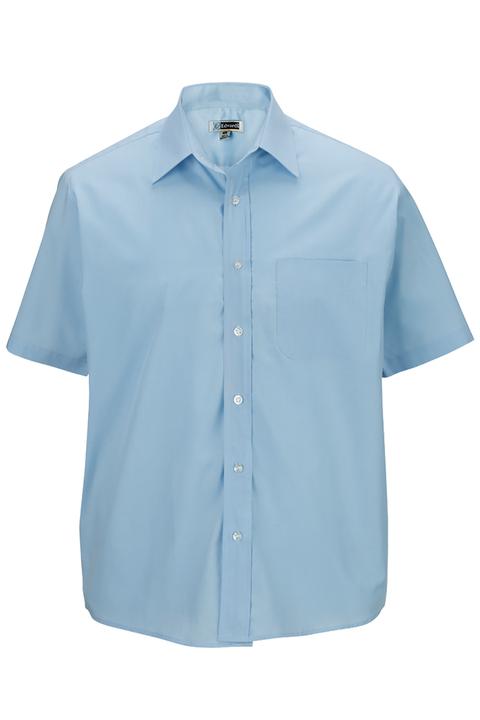 1313 - Edwards Men's Short Sleeve Broadcloth Shirt