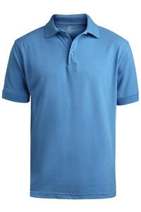 1500 - Edwards Men's Short Sleeve Blended Pique Polo