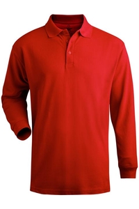 1515 - Edwards Men's Long Sleeve Blended Pique Polo