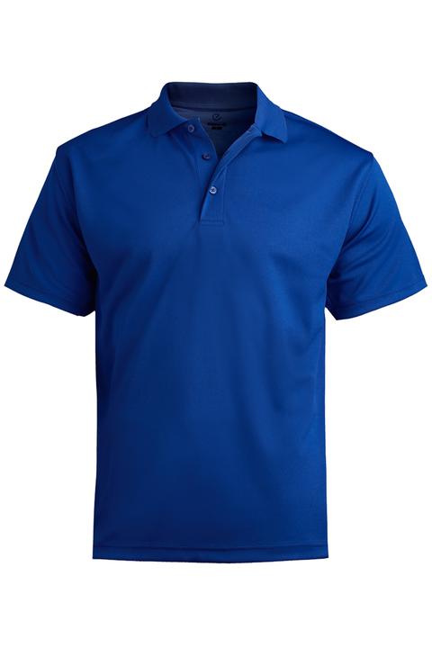 1576 - Edwards Men's Short Sleeve Hi Performance Mesh Polo