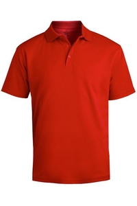 1576 - Edwards Men's Short Sleeve Hi Performance Mesh Polo