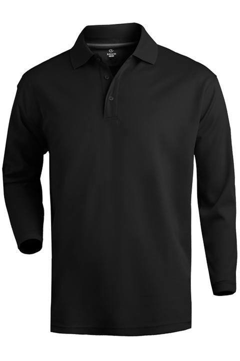 1578 - Edwards Men's Long Sleeve Hi Performance Polo