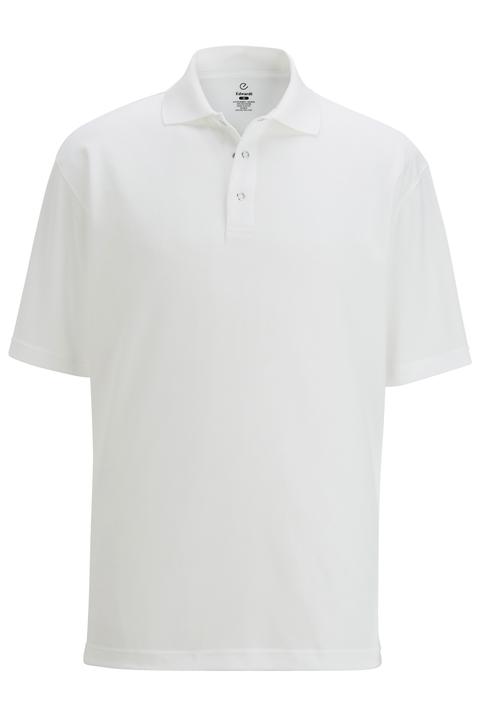 1586 - Edwards Men's Short Sleeve Snap Front Hi Performance Polo