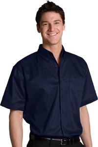 1740 - Edwards Men's Short Sleeve Cotton Plus Twill Shirt