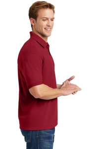 054X - Hanes EcoSmart - 5.2-Ounce Jersey Knit Sport Shirt