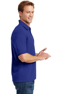 054X - Hanes EcoSmart - 5.2-Ounce Jersey Knit Sport Shirt