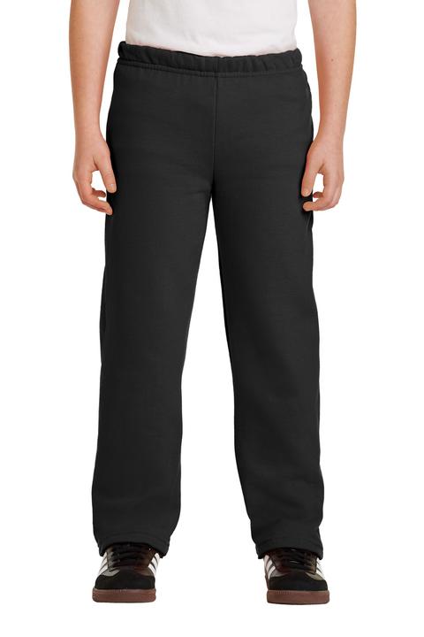 18400B - Gildan Youth Heavy Blend Open Bottom Sweatpant