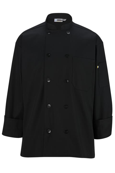 3301 - Edwards Men's 10 Pearl Button Chef Coat