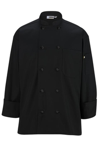 3302 - Edwards Men's 10 Knot Button Chef Coat