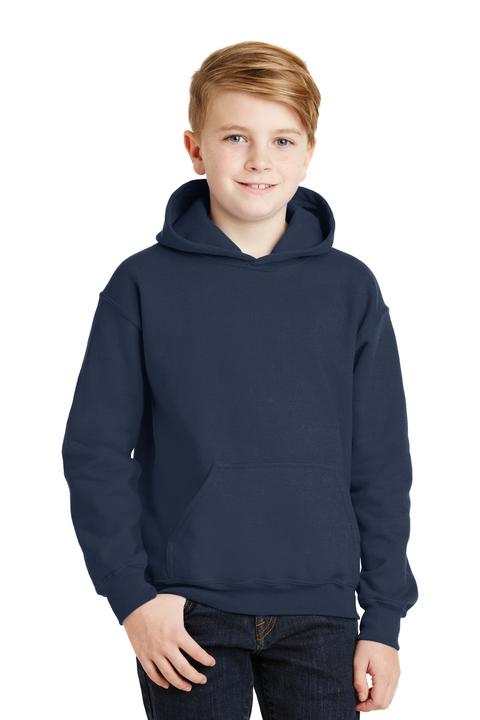 18500B - Gildan Youth Heavy Blend Hooded Sweatshirt