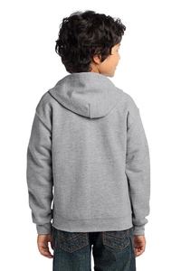 18600B - Gildan Youth Heavy Blend Full Zip Hooded Sweatshirt