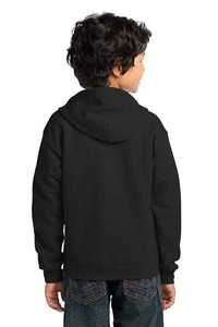 18600B - Gildan Youth Heavy Blend Full Zip Hooded Sweatshirt