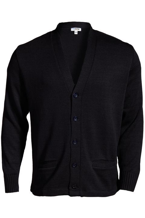 383 - Edwards Men's Heavyweight Acrylic Cardigan Sweater