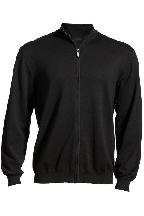 4073 - Edwards Men's Full Zip Fine Gauge Sweater