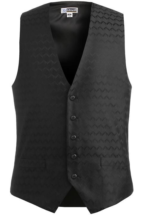 4391 - Edward Men's Swirl Brocade Vest