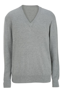 4700 - Edwards Men's All Cotton V Neck Sweater