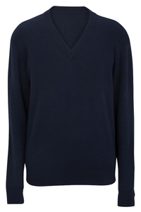 4700 - Edwards Men's All Cotton V Neck Sweater