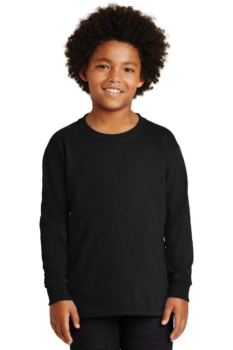 2400B - Gildan - Youth Ultra Cotton Long Sleeve T-Shirt.  2400B