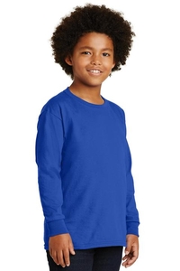 2400B - Gildan - Youth Ultra Cotton Long Sleeve T-Shirt.  2400B