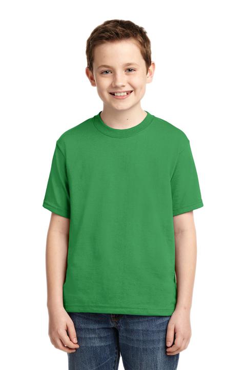 29B - JERZEES - Youth Dri-Power Active 50/50 Cotton/Poly T-Shirt.  29B