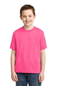 29B - JERZEES - Youth Dri-Power Active 50/50 Cotton/Poly T-Shirt.  29B