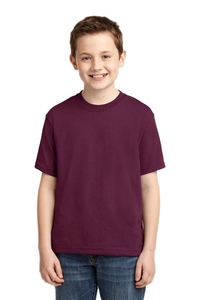 29B - JERZEES - Youth Dri-Power Active 50/50 Cotton/Poly T-Shirt.  29B