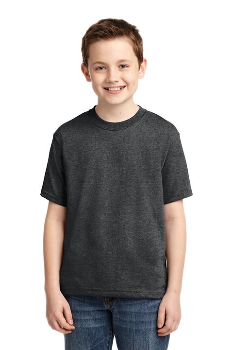 29B - JERZEES - Youth Dri-Power Active 50/50 Cotton/Poly T-Shirt.  29B