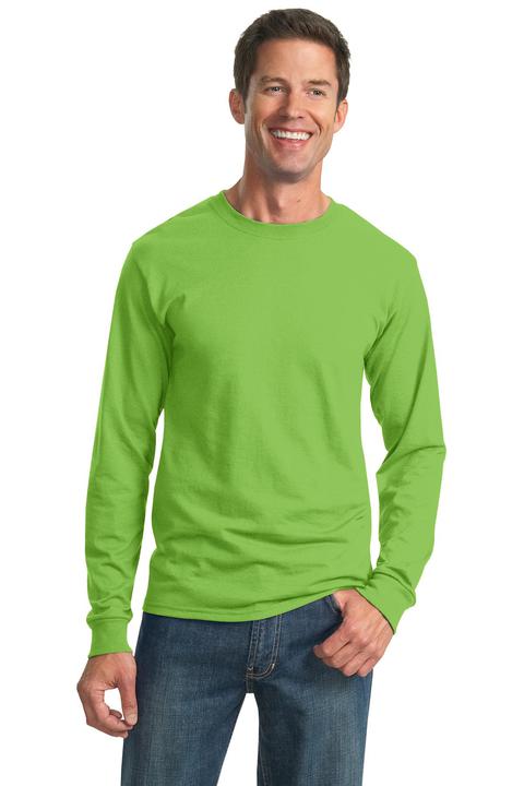 29LS - JERZEES - Dri-Power Active 50/50 Cotton/Poly Long Sleeve T-Shirt.  29LS