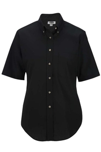 5230 - Edwards Ladies' Short Sleeve Easy Care Poplin Shirt