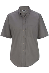 5230 - Edwards Ladies' Short Sleeve Easy Care Poplin Shirt