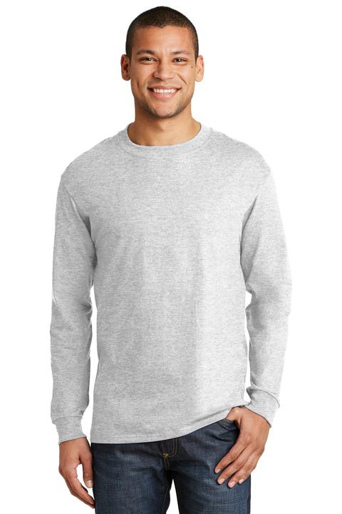 5186 - Hanes Long Sleeve Beefy T-Shirt