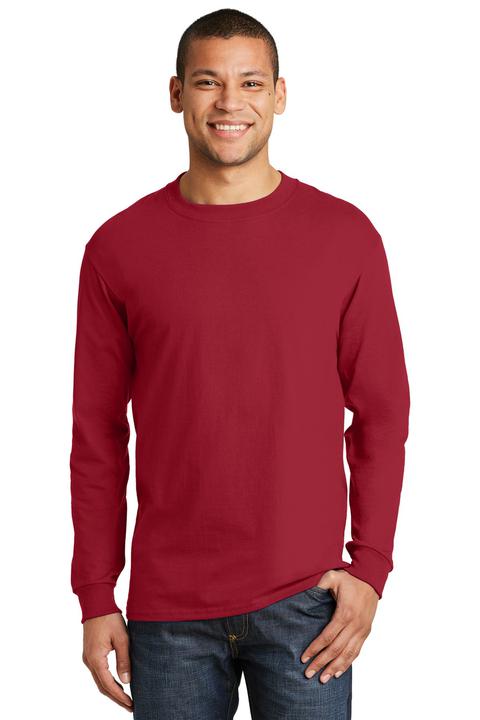 5186 - Hanes Long Sleeve Beefy T-Shirt