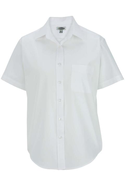 5313 - Edwards Ladies' Short Sleeve Broadcloth Shirt