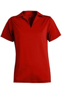 5580 - Edwards Ladies' Short Sleeve Performance Flat Knit Polo