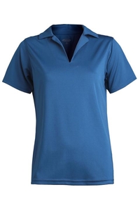 5580 - Edwards Ladies' Short Sleeve Performance Flat Knit Polo