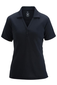 5583 - Edwards Ladies' Short Sleeve Hi Performance Mesh Polo with Johnny Collar