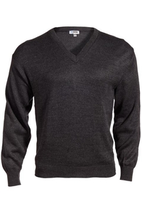 565 - Edwards Men's Acrylic V Neck Sweater