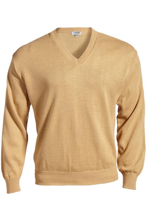 565 - Edwards Men's Acrylic V Neck Sweater