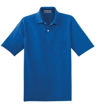 436MP - JERZEES -SpotShield 5.6-Ounce Jersey Knit Sport Shirt with Pocket