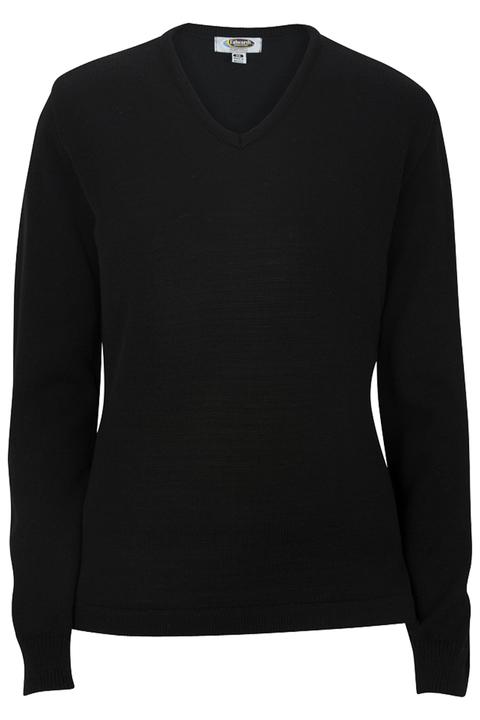 7065 - Edwards Ladies' Acrylic V Neck Sweater