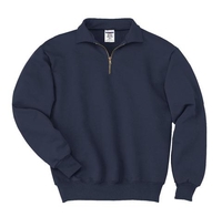 4528M - Jerzees Super Sweats NuBlend 1/4 Zip Sweatshirt with Cadet Collar