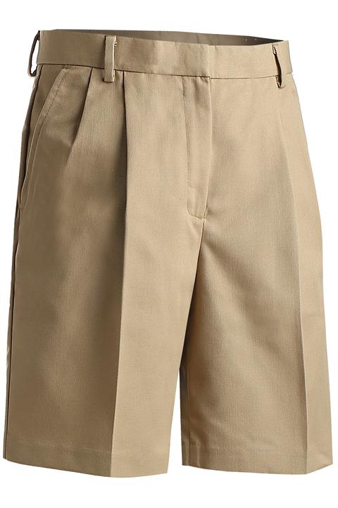 8419 - Edwards Ladies' 9" Business Casual Pleated Front Short