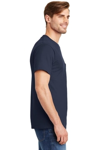 5190 - Hanes Short Sleeve Beefy T-Shirt with Pocket