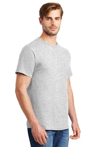 5190 - Hanes Short Sleeve Beefy T-Shirt with Pocket