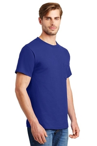 5190 - Hanes Short Sleeve Beefy T-Shirt with Pocket