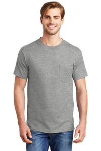 5190 - Hanes Short Sleeve Beefy T-Shirt with Pocket