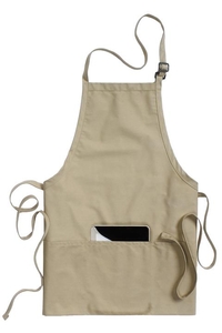 9002 - EDWARDS 3-POCKET BIB APRON